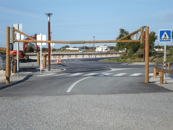 Gabarit - équipement voies et parking
